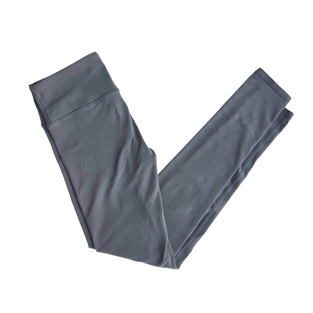 Alo Airbrush Leggings Gray Sculpting Womens Small Yoga & Premium Athleisure EUC